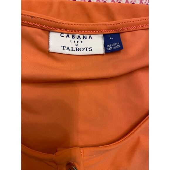 Cabana Life X Talbots Sleeveless Dress Pockets Size Large Resort Beach Casual - Picture 3 of 6